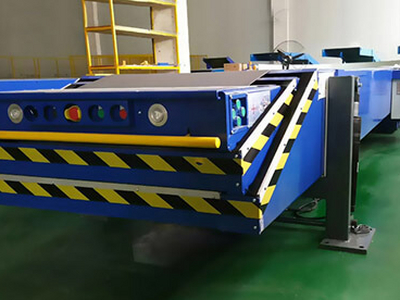 伸缩装卸货流水线